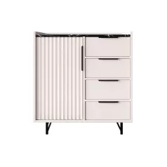 Fresko komód kasmir- sötét márvány Kom1d4s