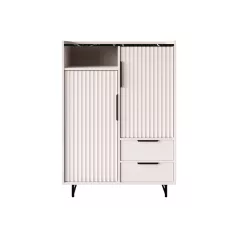 Fresko komód kasmir- sötét márvány Kom2d2s