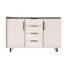 Fresko komód kasmir- sötét márvány Kom2d4s