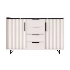 Fresko komód kasmir- sötét márvány Kom2d4s