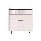 Fresko komód kasmir- sötét márvány Kom4s