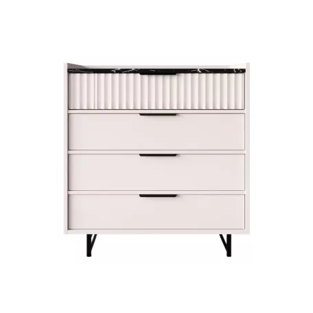 Fresko komód kasmir- sötét márvány Kom4s