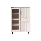 Fresko vitrines szekrény kasmir- sötét márvány Reg1w2d1s