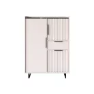 Fresko szekrény kasmir- sötét márvány Reg3d1s