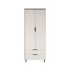 Fresko polcos gardróbszekrény szekrény kasmir- gesztenye arvadonna Szf2d2s