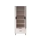 Fresko polcos gardróbszekrény szekrény kasmir- gesztenye arvadonna Szf2d2s