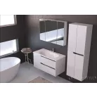 PIRAMIDA EURIDIKA fali függesztett fürdőszobabútor öntött műmárvány mosdóval 100 cm