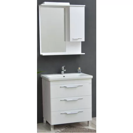 TMP PLAY Tükrös fürdőszobai szekrény - 65cm