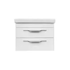 TMP LUX 80 fali fürdőszobabútor - Sanovit LUXURY - 11080 porcelán mosdóval - 80,5 x 46 cm