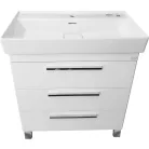 TMP TRIO lábon álló fürdőszobabútor CeraStyle SHARP - 37300 mosdóval - 80 x 48 cm