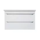 TMP SHARP 100 fali fürdőszobabútor Sanovit SOFT - 13100 porcelán mosdóval - 101 x 45,5cm