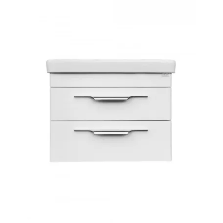 TMP LUX 60 fali fürdőszobabútor - CeraStyle SHARP 37100 mosdóval - 60 x 48 cm