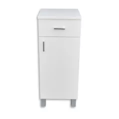   Viva STYLE fürdőszobai ÁLLÓSZEKRÉNY 85 alacsony POLCOS - 1 fiók - JOBBOS - 35 x 33 x 85 cm