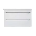 TMP SHARP 80 fali fürdőszobabútor Sanovit SOFT - 13080 porcelán mosdóval - 80 x 45,5 cm