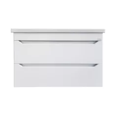   TMP SHARP 80 fali fürdőszobabútor Sanovit SOFT - 13080 porcelán mosdóval - 80 x 45,5 cm