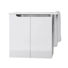   PIRAMIDA EURIDIKA fali függesztett / álló fürdőszobabútor öntött márvány mosdóval 80 cm