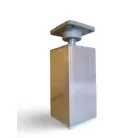 Viva SZQUARE 65 lábon álló fürdőszobabútor Sanovit ZENON 6065 porcelán mosdóval 65 x 47 cm