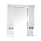 Viva SZQUARE 100 Tükrös fürdőszobai szekrény - DUPLA szekrénnyel - 100 x 97 x 15 cm