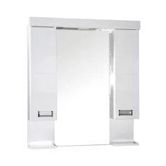   Viva SZQUARE 100 Tükrös fürdőszobai szekrény - DUPLA szekrénnyel - 100 x 97 x 15 cm