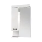 Viva SZQUARE 55 Tükrös fürdőszobai szekrény - BALOS szekrénnyel - 55 x 97 x 15 cm