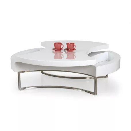 AUREA dohányzóasztal, fehér