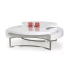 AUREA dohányzóasztal, fehér