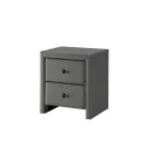PRIMA 2 éjjeliszekrény, szürke