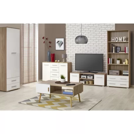 LIMA REG3 polc, sonoma tölgy / fehér