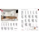 Vento GV-40/72 üveges felsőszekrény