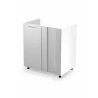 Vento dkn-100/82 mosogató szekrény magasfényű fehér