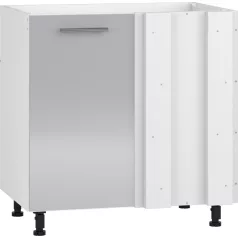   Vento dkn-100/82 sarok mosogató szekrény magasfényű szürke