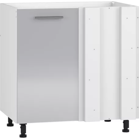 Vento dkn-100/82 sarok mosogató szekrény magasfényű szürke