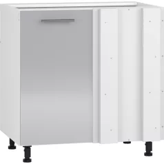 Vento dn-100/82 alsó sarokszekrény magasfényű szürke