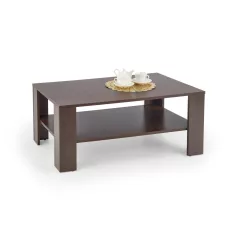 KWADRO dohányzóasztal, sötét dió