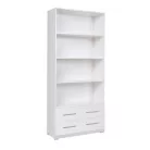 Lima reg3 fehér könyvespolc