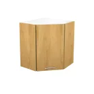 Vento gn-60/72 szekrény felső sarok méztölgy
