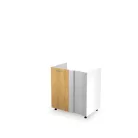 Vento dkn-100/82 mosogató szekrény méztölgy