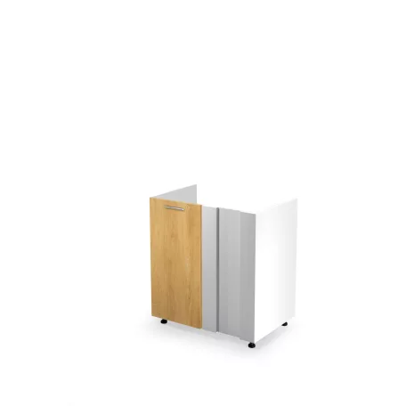 Vento dkn-100/82 mosogató szekrény méztölgy