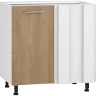 Vento dn-100/82 alsó sarokszekrény méztölgy