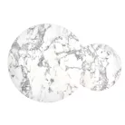 Paola fehér/arany dohányzóasztal szett