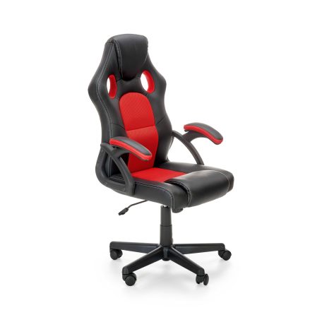 BERKEL irodai szék, szín: fekete/piros