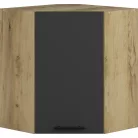 VENTO GN-60/72 sarok felső szekrény, szín: craft tölgy/antracit