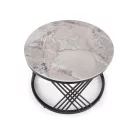 FLAMINGO 2 dohányzóasztal készlet, szürke márvány