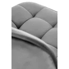 H120 bárszék, arany/sötétszürke