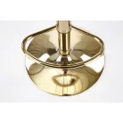 H120 bárszék, arany/fekete