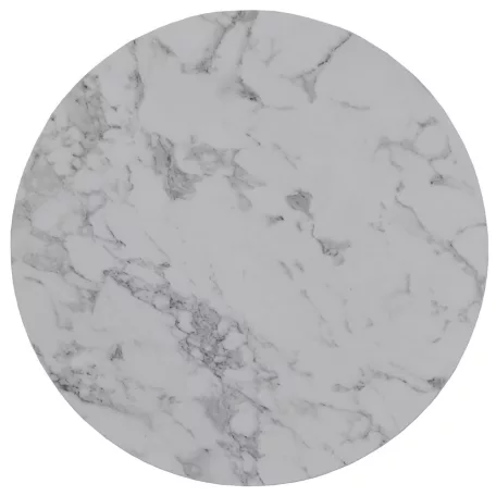 PAOLA 2 szett két dohányzóasztalból, márvány/ezüst