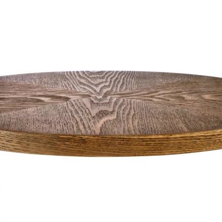 DELPHI dohányzóasztal, dió / fekete