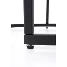 OREO két dohányzóasztal készlet, dió / fekete