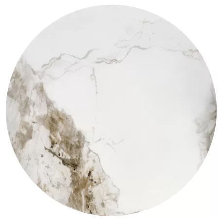 CECILIA dohányzóasztal, márvány / szürke / arany