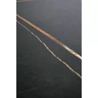 SCALITA dohányzóasztal, fekete márvány / fekete / arany